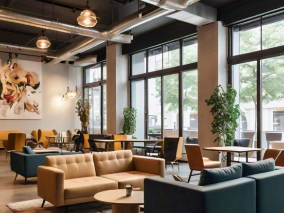 Fully Furnished Office Space for rent in Whitefield in Wing A and B