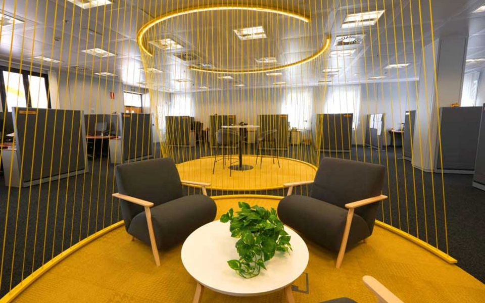 Furnished Office Space for rent on Airport Road is available with 12000 Sq Ft