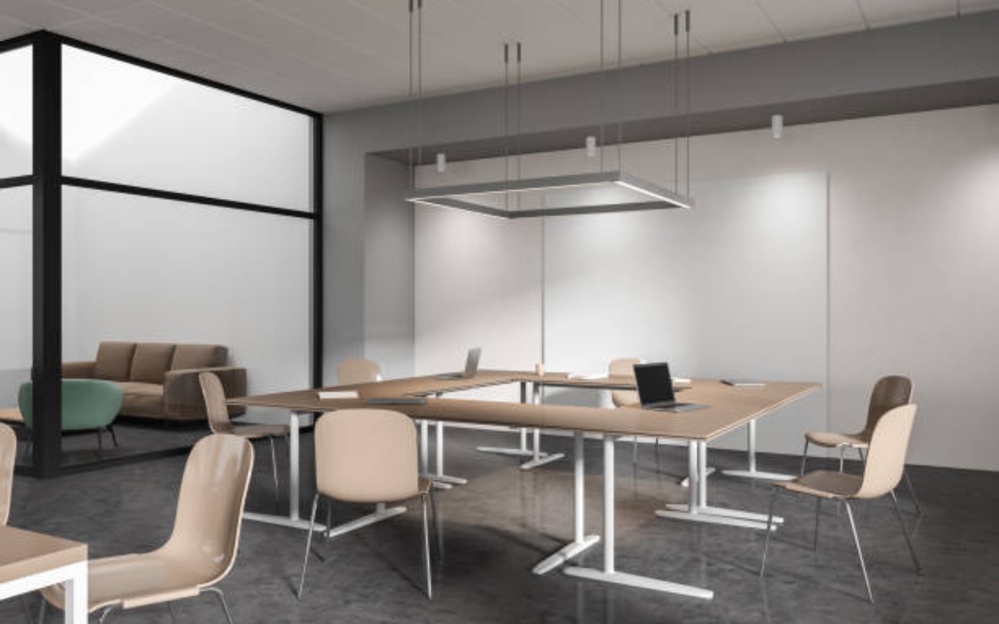 Co Working Office Space for rent on Airport Road is available with 12000 Sq Ft