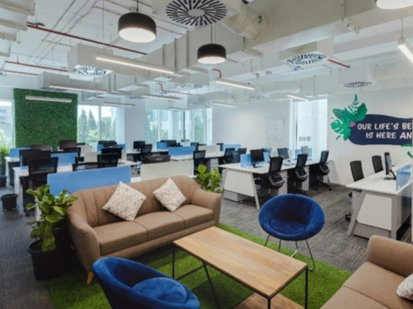 Furnished office space in Outer Ring Road is available for rent