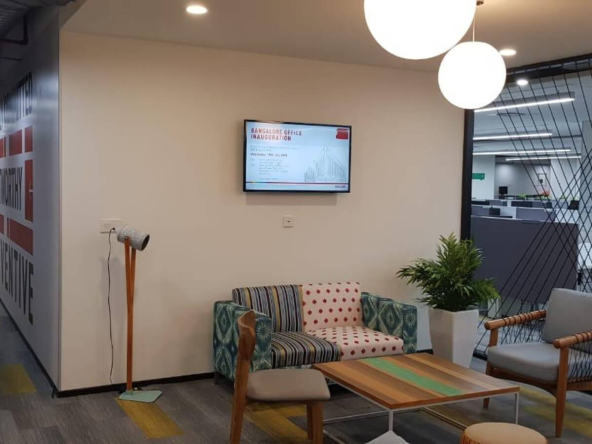 Plug and Play Office Space with 12438 Sq Ft in Koramangala is available for rent.