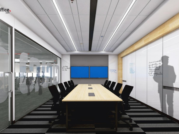 Furnished Office Space in UB City is available for rent with 4100 Sq ft