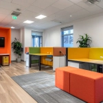 Office space colored